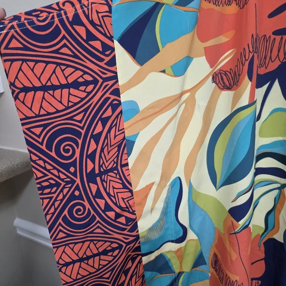 Soft Surroundings Multicolor Abstract Boho Kimono One Size - Picture 2 of 6